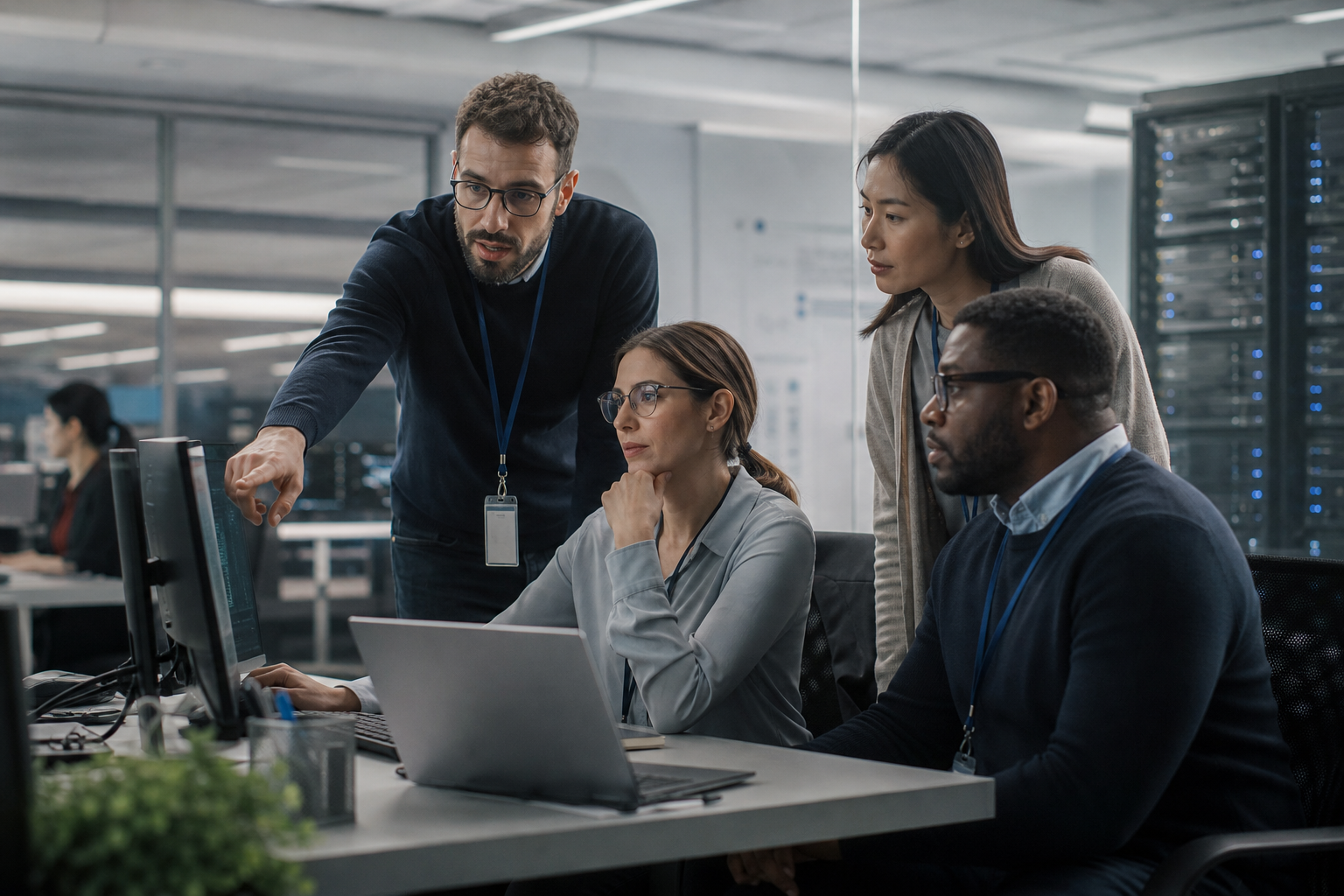 Corporate B2B Ransomware Recovery Dashboard