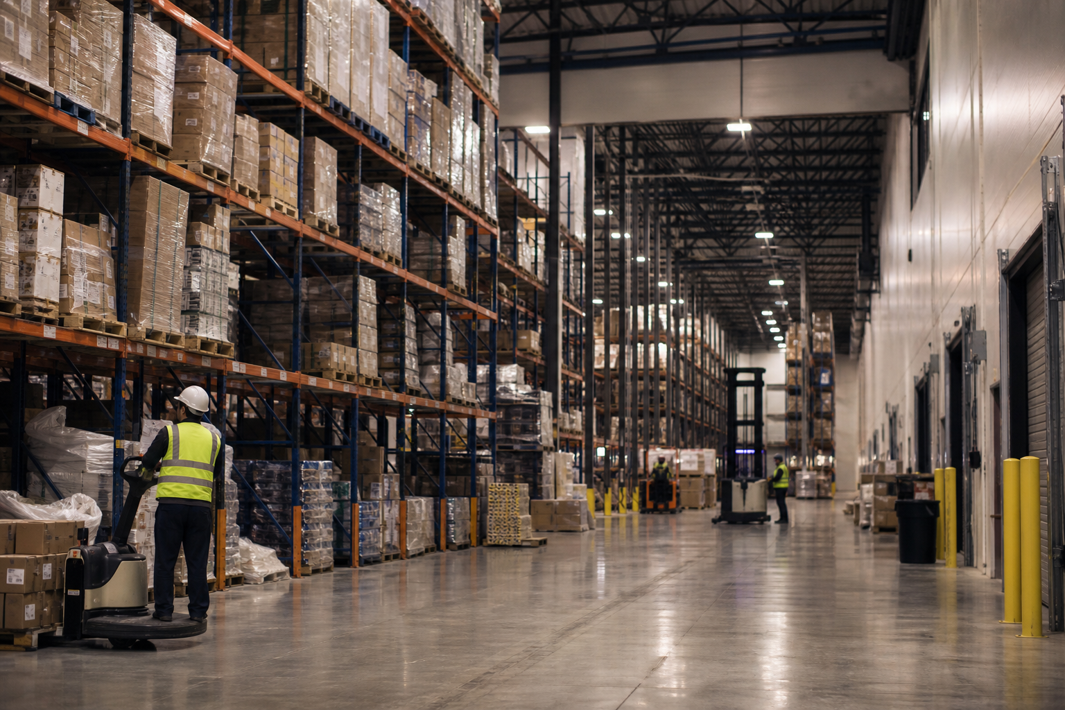 High Warehouse With Irregular Wireless Coverage