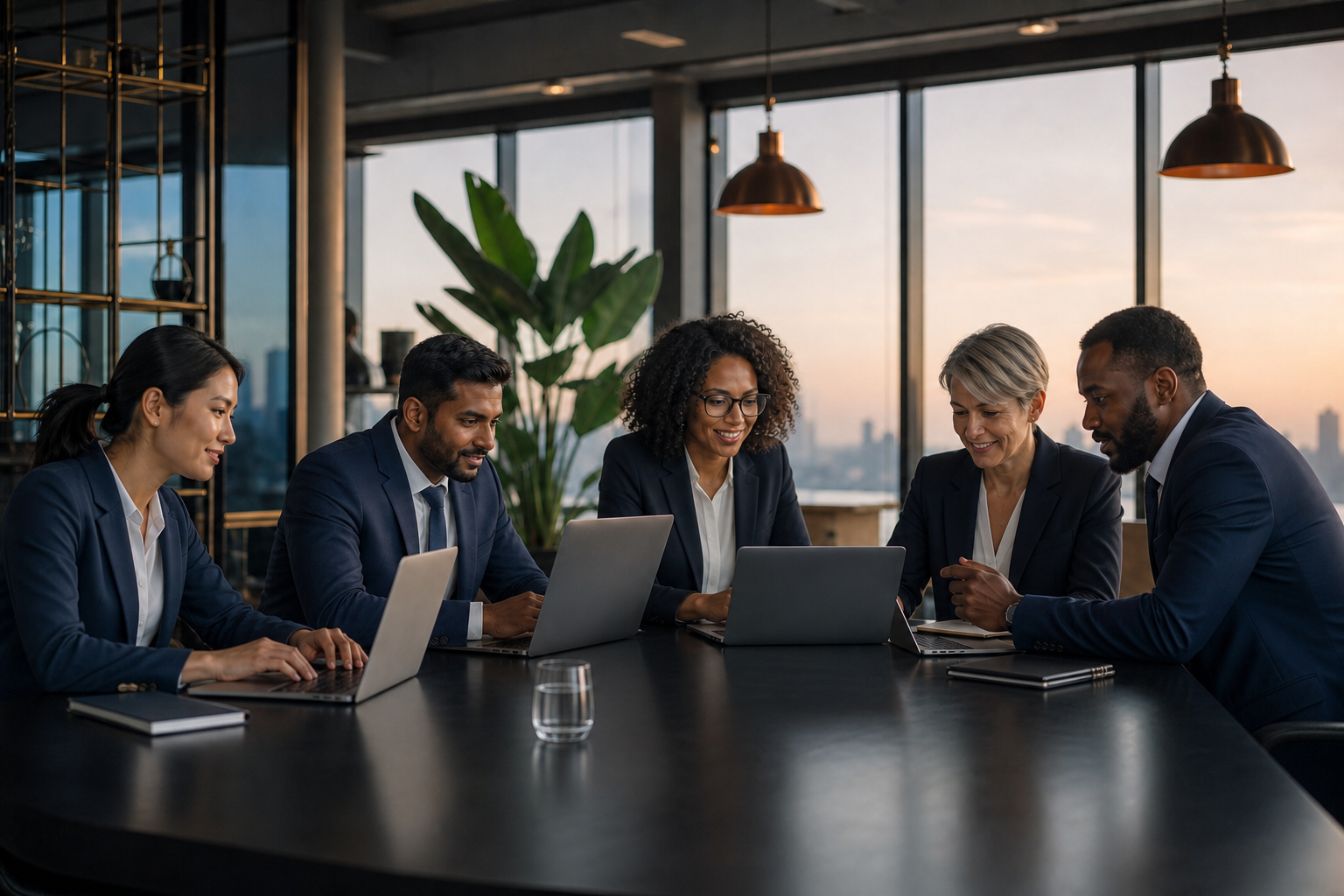 Human Resources Team in Corporate Digital Transformation Setting