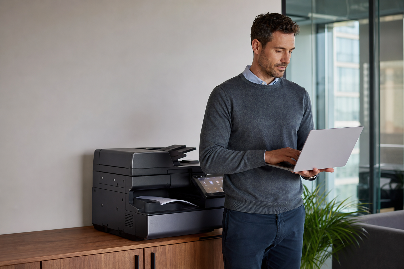 Printing Management System Interface