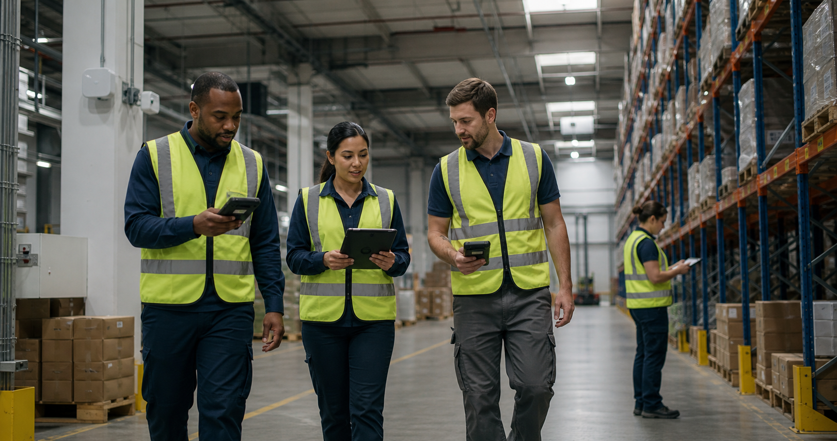 Conectividad WiFi para almacenes logísticos con HPE Aruba. 